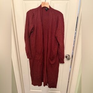 Torrid Women's Deep Red Cardigan